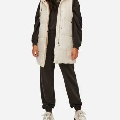 ΑΝΔΡΑΣ ONLY ΜΠΟΥΦΑΝ ΑΜΑΝΙΚΟ ONLNEWASTA PUFFER WAISTCOAT CC OTW Cream -ΓΥΝΑΙΚΑ ΡΟΥΧΑ ΠΑΝΩΦΟΡΙΑ Εκπτώσεις 3510AONLY3110012 Cream 4