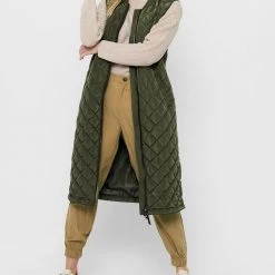 ΑΝΔΡΑΣ ONLY ΜΠΟΥΦΑΝ ONLJESSICA QUILTED WAISTCOAT OTW Olive -ΓΥΝΑΙΚΑ ΡΟΥΧΑ ΠΑΝΩΦΟΡΙΑ Εκπτώσεις 3510AONLY3110013 Olive 4