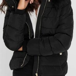 ΑΝΔΡΑΣ ONLY ΜΠΟΥΦΑΝ ONLCAMILLA QUILTED JACKET CC OTW Black -ΓΥΝΑΙΚΑ ΡΟΥΧΑ ΠΑΝΩΦΟΡΙΑ Εκπτώσεις 3510AONLY3120007 Black 3