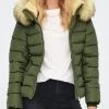 ΑΝΔΡΑΣ ONLY ΜΠΟΥΦΑΝ ONLCAMILLA QUILTED JACKET CC OTW Olive -ΓΥΝΑΙΚΑ ΡΟΥΧΑ ΠΑΝΩΦΟΡΙΑ Εκπτώσεις 3510AONLY3120007 Olive 1