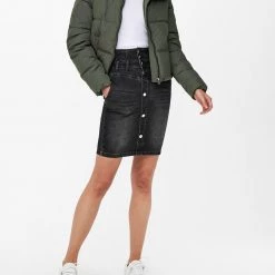 ΑΝΔΡΑΣ ONLY ΜΠΟΥΦΑΝ ONLDOLLY SHORT PUFFER JACKET OTW NOOS Olive -ΓΥΝΑΙΚΑ ΡΟΥΧΑ ΠΑΝΩΦΟΡΙΑ Εκπτώσεις 3510AONLY3120022 Olive 4