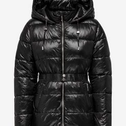 ΑΝΔΡΑΣ ONLY ΜΠΟΥΦΑΝ ONLSCARLETT QULTED BELTED JACKET CC OTW Black -ΓΥΝΑΙΚΑ ΡΟΥΧΑ ΠΑΝΩΦΟΡΙΑ Εκπτώσεις 3510AONLY3120025 Black 5