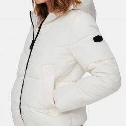 ΑΝΔΡΑΣ ONLY ΜΠΟΥΦΑΝ ONLAMANDA SHORT JACKET CC OTW OffWhite -ΓΥΝΑΙΚΑ ΡΟΥΧΑ ΠΑΝΩΦΟΡΙΑ Εκπτώσεις 3510AONLY3120032 OffWhite 3