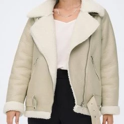 ΑΝΔΡΑΣ ONLY ΜΠΟΥΦΑΝ ONLLIS FAUX LEATHER BOND AVIATOR CC OTW Biege