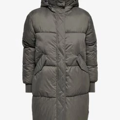 ΑΝΔΡΑΣ ONLY ΜΠΟΥΦΑΝ ONLPETRA PUFFER COAT CC OTW Gray -ΓΥΝΑΙΚΑ ΡΟΥΧΑ ΠΑΝΩΦΟΡΙΑ Εκπτώσεις 3510AONLY3150017 Gray 3