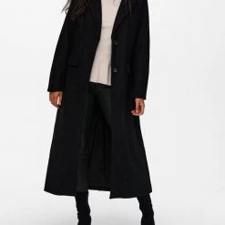ΑΝΔΡΑΣ ONLY ΠΑΛΤΟ ONLEMMA X-LONG COAT CC OTW Black -ΓΥΝΑΙΚΑ ΡΟΥΧΑ ΠΑΝΩΦΟΡΙΑ Εκπτώσεις 3510AONLY3500049 Black 4