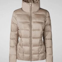 ΑΝΔΡΑΣ SAVE THE DUCK CORINNE ΜΠΟΥΦΑΝ ΓΥΝΑΙΚΕΙΟ Biege -ΓΥΝΑΙΚΑ ΡΟΥΧΑ ΠΑΝΩΦΟΡΙΑ Εκπτώσεις 3510ASAVE3120004 Biege 3