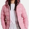 ΑΝΔΡΑΣ SUPERDRY D4 SDCD HOODED SPIRIT SPORTS PUFFER ΜΠΟΥΦΑΝ ΓΥΝΑΙΚΕΙΟ Pink -ΓΥΝΑΙΚΑ ΡΟΥΧΑ ΠΑΝΩΦΟΡΙΑ Εκπτώσεις 3510ASUPE3120020 Pink 1