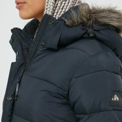 SUPERDRY ΑΝΔΡΑΣ SUPERDY D2 VINTAGE HOODED MID LAYER LONG ΜΠΟΥΦΑΝ ΓΥΝΑΙΚΕΙΟ JetBlack -ΓΥΝΑΙΚΑ ΡΟΥΧΑ ΠΑΝΩΦΟΡΙΑ Εκπτώσεις 3510ASUPE3120022 JetBlack 5