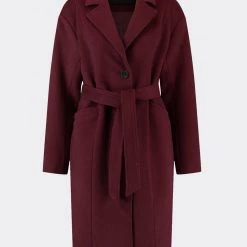 ΑΝΔΡΑΣ TAIFUN COAT WOOL DarkRed