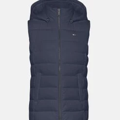 ΑΝΔΡΑΣ TOMMY HILFIGER AMANIKO ΜΠΟΥΦΑΝ TJW BASIC HOODED VEST NavyBlue