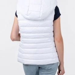 ΑΝΔΡΑΣ TOMMY HILFIGER AMANIKO ΜΠΟΥΦΑΝ TJW BASIC HOODED VEST White -ΓΥΝΑΙΚΑ ΡΟΥΧΑ ΠΑΝΩΦΟΡΙΑ Εκπτώσεις 3510ATOMM3110014 White 2