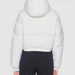 ΑΝΔΡΑΣ TOMMY HILFIGER ΜΠΟΥΦΑΝ TJW SIGNATURE CROPPED PUFFER White -ΓΥΝΑΙΚΑ ΡΟΥΧΑ ΠΑΝΩΦΟΡΙΑ Εκπτώσεις 3510ATOMM3120020 White 2