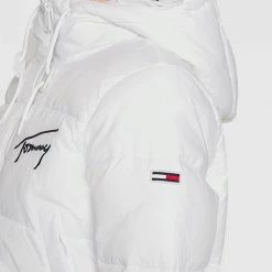 ΑΝΔΡΑΣ TOMMY HILFIGER ΜΠΟΥΦΑΝ TJW SIGNATURE CROPPED PUFFER White -ΓΥΝΑΙΚΑ ΡΟΥΧΑ ΠΑΝΩΦΟΡΙΑ Εκπτώσεις 3510ATOMM3120020 White 3