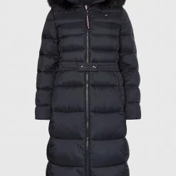 ΑΝΔΡΑΣ TOMMY HILFIGER ΜΠΟΥΦΑΝ SORONA PADDED BELTED MAXI Black -ΓΥΝΑΙΚΑ ΡΟΥΧΑ ΠΑΝΩΦΟΡΙΑ Εκπτώσεις 3510ATOMM3120022 Black 5