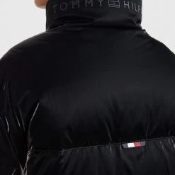 ΑΝΔΡΑΣ TOMMY HILFIGER ΜΠΟΥΦΑΝ METALLIC DOWN PUFFER JKT Black -ΓΥΝΑΙΚΑ ΡΟΥΧΑ ΠΑΝΩΦΟΡΙΑ Εκπτώσεις 3510ATOMM3120023 Black 3