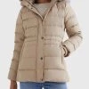 ΑΝΔΡΑΣ TOMMY HILFIGER ΜΠΟΥΦΑΝ TYRA DOWN JKT WITH FUR Biege -ΓΥΝΑΙΚΑ ΡΟΥΧΑ ΠΑΝΩΦΟΡΙΑ Εκπτώσεις 3510ATOMM3120024 Biege 1