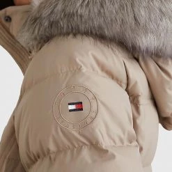 ΑΝΔΡΑΣ TOMMY HILFIGER ΜΠΟΥΦΑΝ TYRA DOWN JKT WITH FUR Biege -ΓΥΝΑΙΚΑ ΡΟΥΧΑ ΠΑΝΩΦΟΡΙΑ Εκπτώσεις 3510ATOMM3120024 Biege 3