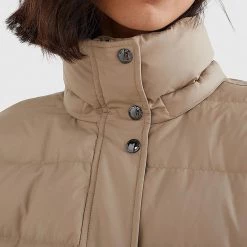 ΑΝΔΡΑΣ TOMMY HILFIGER ΜΠΟΥΦΑΝ TYRA DOWN JKT WITH FUR Biege -ΓΥΝΑΙΚΑ ΡΟΥΧΑ ΠΑΝΩΦΟΡΙΑ Εκπτώσεις 3510ATOMM3120024 Biege 4