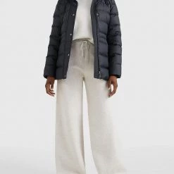 ΑΝΔΡΑΣ TOMMY HILFIGER ΜΠΟΥΦΑΝ TYRA DOWN JKT WITH FUR Black -ΓΥΝΑΙΚΑ ΡΟΥΧΑ ΠΑΝΩΦΟΡΙΑ Εκπτώσεις 3510ATOMM3120024 Black 3