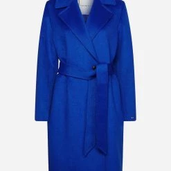 ΑΝΔΡΑΣ TOMMY HILFIGER ΠΑΛΤΟ WOOL BLEND DB BELTED COAT RoyalBlue -ΓΥΝΑΙΚΑ ΡΟΥΧΑ ΠΑΝΩΦΟΡΙΑ Εκπτώσεις 3510ATOMM3500038 RoyalBlue 5
