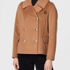 ΑΝΔΡΑΣ TOMMY HILFIGER ΠΑΛΤΟ WOOL BLEND DB PEACOAT Biege