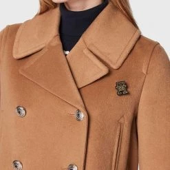 ΑΝΔΡΑΣ TOMMY HILFIGER ΠΑΛΤΟ WOOL BLEND DB PEACOAT Biege -ΓΥΝΑΙΚΑ ΡΟΥΧΑ ΠΑΝΩΦΟΡΙΑ Εκπτώσεις 3510ATOMM3500039 Biege 3