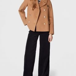 ΑΝΔΡΑΣ TOMMY HILFIGER ΠΑΛΤΟ WOOL BLEND DB PEACOAT Biege -ΓΥΝΑΙΚΑ ΡΟΥΧΑ ΠΑΝΩΦΟΡΙΑ Εκπτώσεις 3510ATOMM3500039 Biege 4