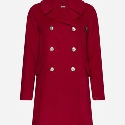 ΑΝΔΡΑΣ TOMMY HILFIGER ΠΑΛΤΟ WOOL BLEND DB LONG PEACOAT Red