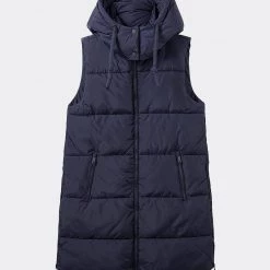 ΑΝΔΡΑΣ TOMTAILOR LONG MODERN VEST ΜΠΟΥΦΑΝ ΓΥΝΑΙΚΕΙΟ NavyBlue