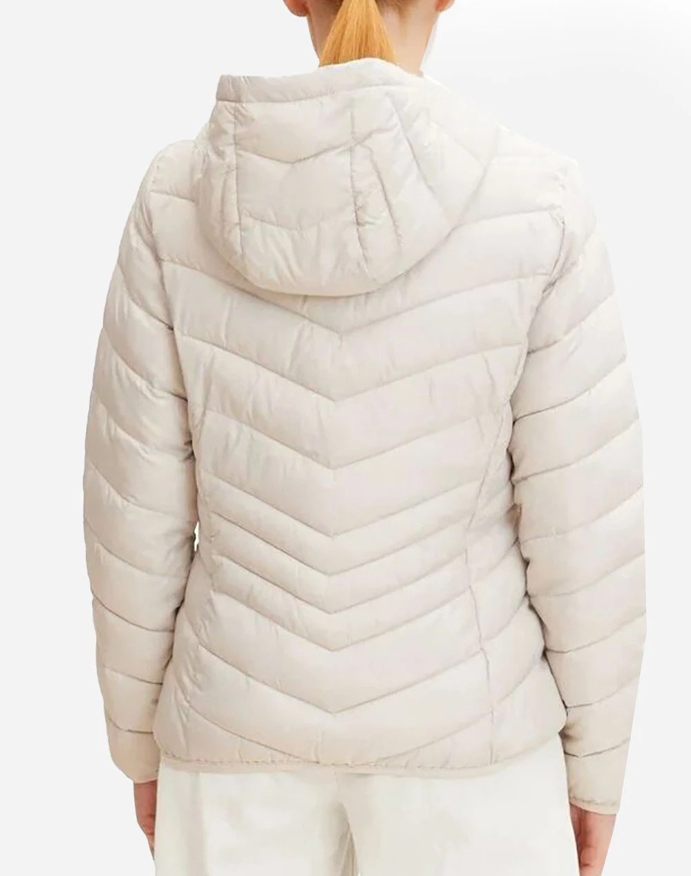 ΑΝΔΡΑΣ TOMTAILOR LIGHT WEIGHT PUFFER ΜΠΟΥΦΑΝ ΓΥΝΑΙΚΕΙΟ Ecru 4 ΑΝΔΡΑΣ TOMTAILOR LIGHT WEIGHT PUFFER ΜΠΟΥΦΑΝ ΓΥΝΑΙΚΕΙΟ Ecru - Image 2