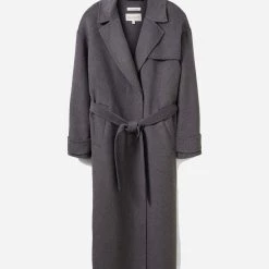 ΑΝΔΡΑΣ TOMTAILOR BELTED LONG COAT ΜΠΟΥΦΑΝ ΓΥΝΑΙΚΕΙΟ DarkGray -ΓΥΝΑΙΚΑ ΡΟΥΧΑ ΠΑΝΩΦΟΡΙΑ Εκπτώσεις 3510ATOMT3120027 DarkGray 3