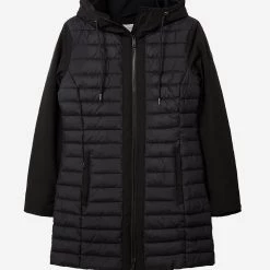 ΑΝΔΡΑΣ TOMTAILOR HYBRID COAT ΜΠΟΥΦΑΝ ΓΥΝΑΙΚΕΙΟ Black -ΓΥΝΑΙΚΑ ΡΟΥΧΑ ΠΑΝΩΦΟΡΙΑ Εκπτώσεις 3510ATOMT3120029 Black 3