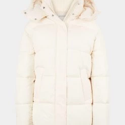 ΑΝΔΡΑΣ TOMTAILOR WINTERLY PUFFER JAC ΜΠΟΥΦΑΝ ΓΥΝΑΙΚΕΙΟ Cream -ΓΥΝΑΙΚΑ ΡΟΥΧΑ ΠΑΝΩΦΟΡΙΑ Εκπτώσεις 3510ATOMT3120030 Cream 4