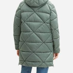 ΑΝΔΡΑΣ TOMTAILOR PUFFER COAT ΜΠΟΥΦΑΝ ΓΥΝΑΙΚΕΙΟ Green -ΓΥΝΑΙΚΑ ΡΟΥΧΑ ΠΑΝΩΦΟΡΙΑ Εκπτώσεις 3510ATOMT3120032 Green 2