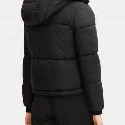 ΑΝΔΡΑΣ TOMTAILOR HOODED ARCTIC PUFFER JAC ΜΠΟΥΦΑΝ ΓΥΝΑΙΚΕΙΟ Black -ΓΥΝΑΙΚΑ ΡΟΥΧΑ ΠΑΝΩΦΟΡΙΑ Εκπτώσεις 3510ATOMT3120033 Black 2