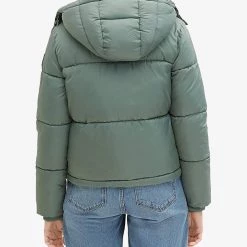 ΑΝΔΡΑΣ TOMTAILOR HOODED ARCTIC PUFFER JAC ΜΠΟΥΦΑΝ ΓΥΝΑΙΚΕΙΟ Khaki -ΓΥΝΑΙΚΑ ΡΟΥΧΑ ΠΑΝΩΦΟΡΙΑ Εκπτώσεις 3510ATOMT3120033 Khaki 2