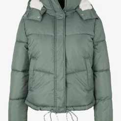 ΑΝΔΡΑΣ TOMTAILOR HOODED ARCTIC PUFFER JAC ΜΠΟΥΦΑΝ ΓΥΝΑΙΚΕΙΟ Khaki -ΓΥΝΑΙΚΑ ΡΟΥΧΑ ΠΑΝΩΦΟΡΙΑ Εκπτώσεις 3510ATOMT3120033 Khaki 4