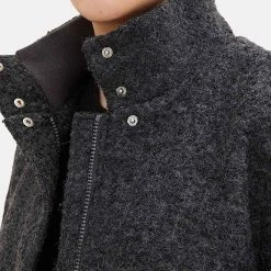 ΑΝΔΡΑΣ TOMTAILOR BOUCLE COAT ΜΠΟΥΦΑΝ ΓΥΝΑΙΚΕΙΟ DarkGray -ΓΥΝΑΙΚΑ ΡΟΥΧΑ ΠΑΝΩΦΟΡΙΑ Εκπτώσεις 3510ATOMT3120034 DarkGray 4