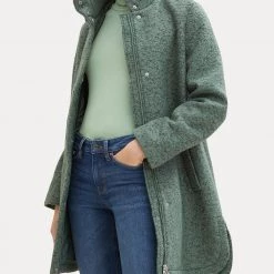 ΑΝΔΡΑΣ TOMTAILOR BOUCLE COAT ΜΠΟΥΦΑΝ ΓΥΝΑΙΚΕΙΟ MediumForestGreen -ΓΥΝΑΙΚΑ ΡΟΥΧΑ ΠΑΝΩΦΟΡΙΑ Εκπτώσεις 3510ATOMT3120034 MediumForestGreen 4