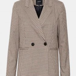 ΑΝΔΡΑΣ VERO MODA ΣΑΚΚΑΚΙ VMCLARA LS OVERSIZED CHECK BLAZER Biege -ΓΥΝΑΙΚΑ ΡΟΥΧΑ ΠΑΝΩΦΟΡΙΑ Εκπτώσεις 3510AVERO3000005 Biege 5