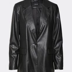 ΑΝΔΡΑΣ VERO MODA ΜΠΟΥΦΑΝ VMOLYMPIA LS SINGLE LOOSE PL BLAZER NOOS JetBlack -ΓΥΝΑΙΚΑ ΡΟΥΧΑ ΠΑΝΩΦΟΡΙΑ Εκπτώσεις 3510AVERO3000006 JetBlack 3
