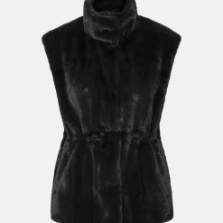 ΑΝΔΡΑΣ VERO MODA ΜΠΟΥΦΑΝ ΑΜΑΝΙΚΟ VMSUIPOPPY FAUX FUR WAISTCOAT BOOS Black -ΓΥΝΑΙΚΑ ΡΟΥΧΑ ΠΑΝΩΦΟΡΙΑ Εκπτώσεις 3510AVERO3110005 Black 4