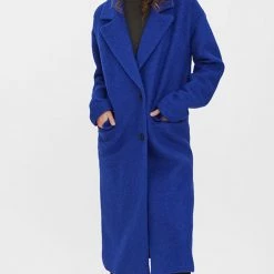 ΑΝΔΡΑΣ VERO MODA ΠΑΛΤΟ VMMABEL LONG WOOL COAT GA RoyalBlue