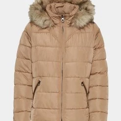 ΑΝΔΡΑΣ VERO MODA ΜΠΟΥΦΑΝ VMLIV SHORT JACKET BOOS Biege