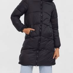 ΑΝΔΡΑΣ VERO MODA ΜΠΟΥΦΑΝ VMUPPSALA COAT Black