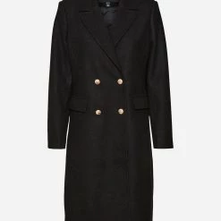 ΑΝΔΡΑΣ VERO MODA ΠΑΛΤΟ VMFELINE LONG COAT Black -ΓΥΝΑΙΚΑ ΡΟΥΧΑ ΠΑΝΩΦΟΡΙΑ Εκπτώσεις 3510AVERO3500025 Black 3