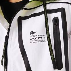 ΑΝΔΡΑΣ LACOSTE ΜΠΟΥΦΑΝ BLOUSON White -ΓΥΝΑΙΚΑ ΡΟΥΧΑ ΠΑΝΩΦΟΡΙΑ Εκπτώσεις 3510BLACO3120003 White 3