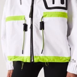 ΑΝΔΡΑΣ LACOSTE ΜΠΟΥΦΑΝ BLOUSON White -ΓΥΝΑΙΚΑ ΡΟΥΧΑ ΠΑΝΩΦΟΡΙΑ Εκπτώσεις 3510BLACO3120003 White 4