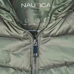 ΑΝΔΡΑΣ NAUTICA ΜΠΟΥΦΑΝ DarkGreen -ΓΥΝΑΙΚΑ ΡΟΥΧΑ ΠΑΝΩΦΟΡΙΑ Εκπτώσεις 3510BNAUT3120027 DarkGreen 4